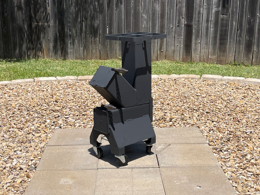 Single Burner Rocket Stove
